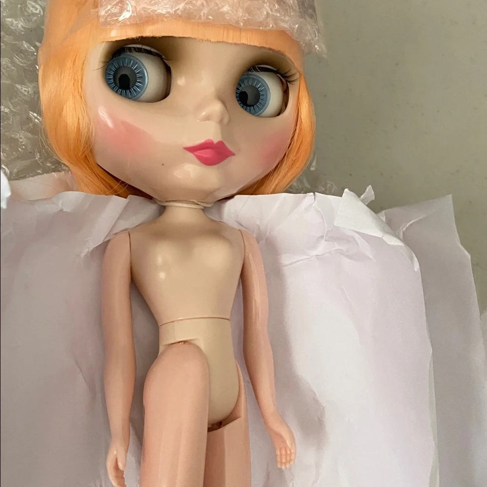 Neo Blythe Long Hair Nude Doll Takara 12